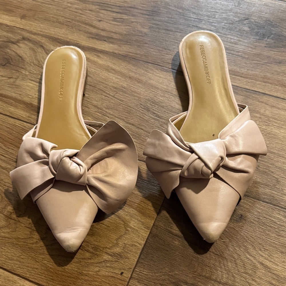 Rebecca Minkoff Women's Blush Bow Mules